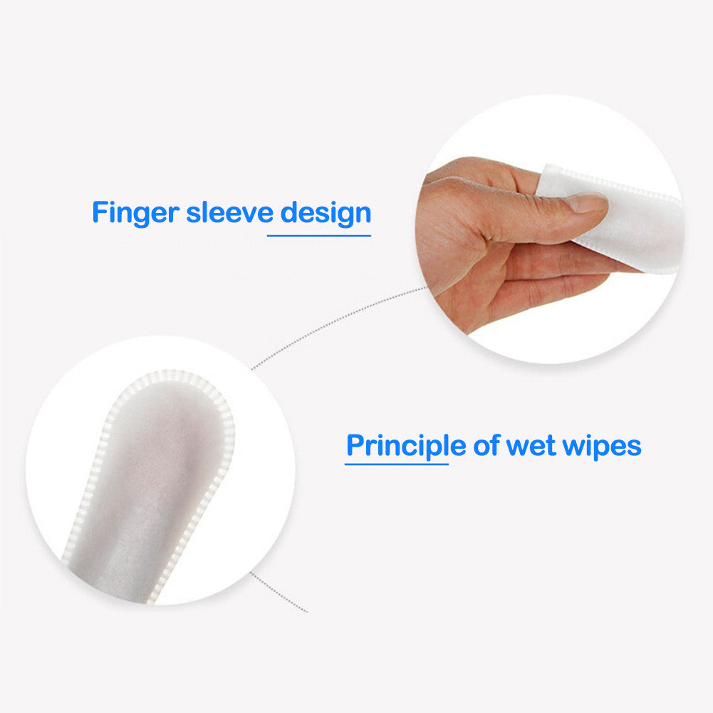 Pet Finger Wipes on the Go